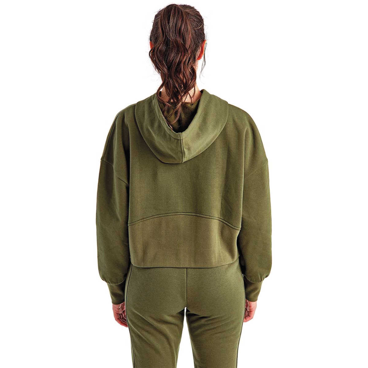Harmony Farms Women's TriDri Alice Half-Zip Hooded Sweatshirt