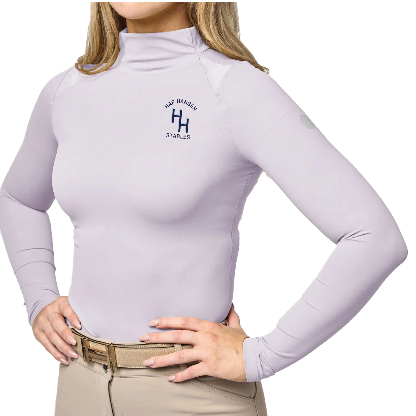 Hap Hansen Stables Women's TKEQ 'Chloe' High Collar Technical Top