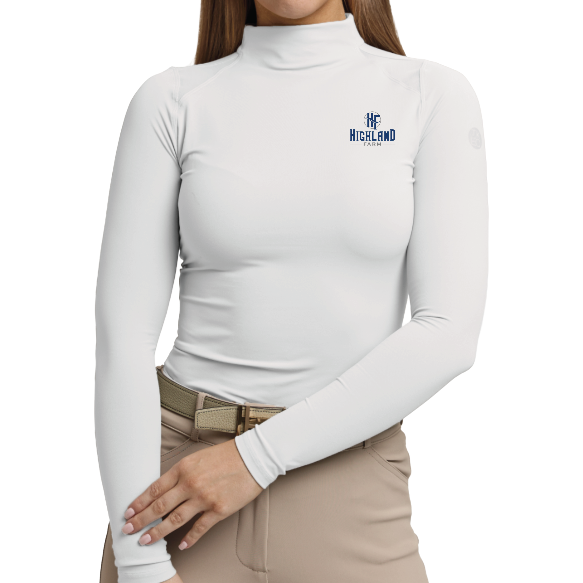 Highland Farm Women's TKEQ 'Chloe' High Collar Technical Top