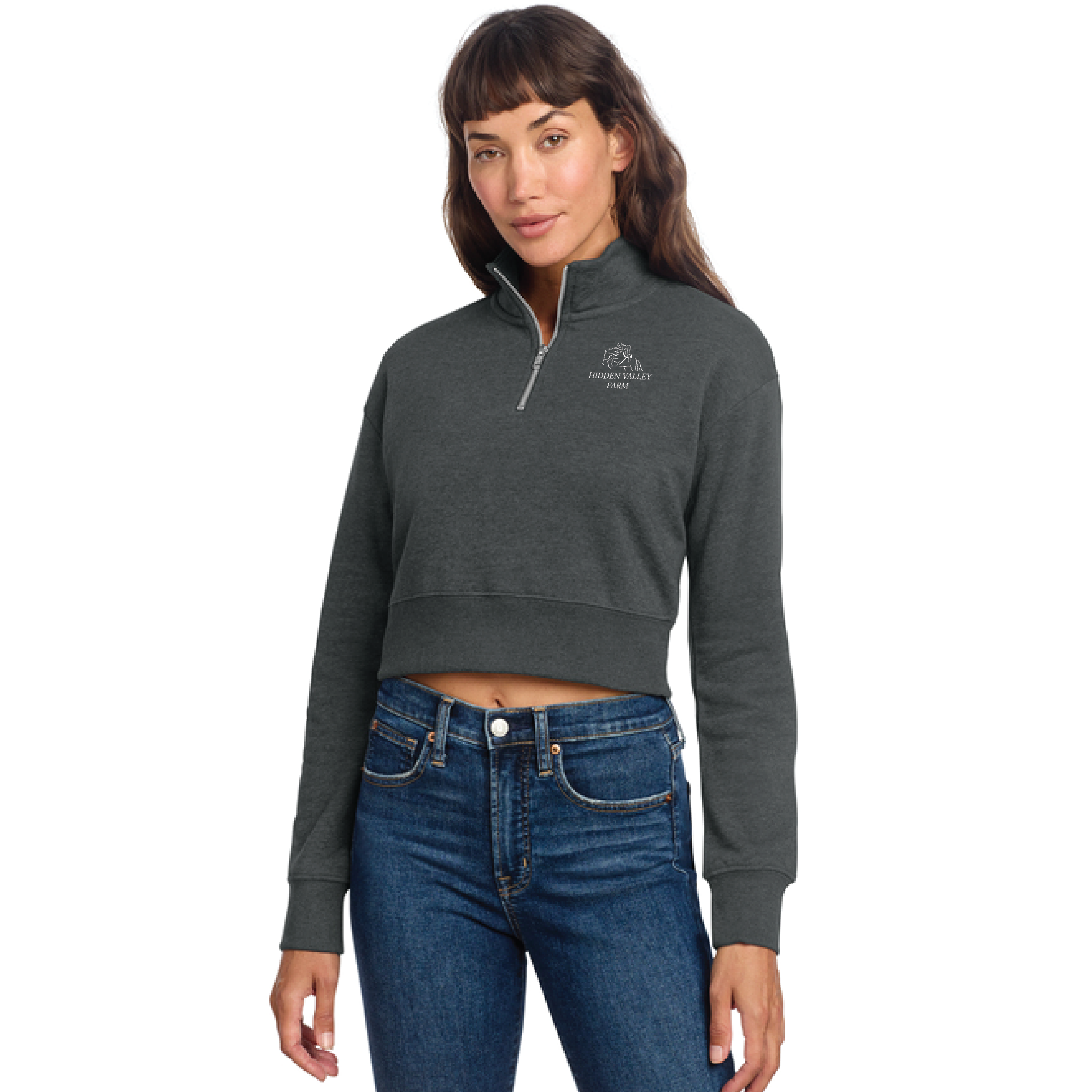 Hidden Valley Farm Women's District V.I.T. Fleece 1/2 Zip