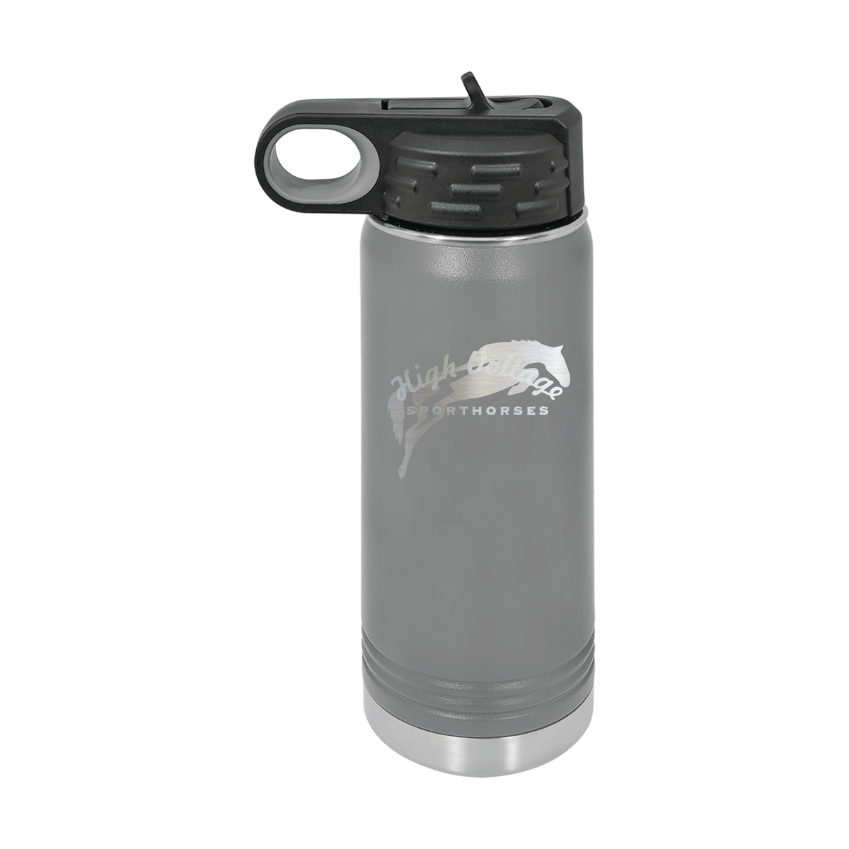 High Voltage Sporthorses 20oz Polar Camel Water Bottle