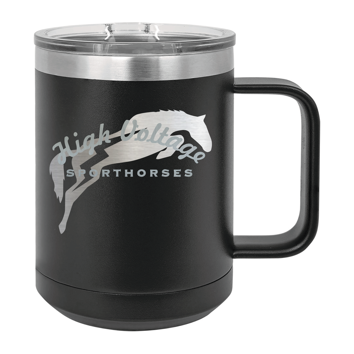 High Voltage Sporthorses Polar Camel 15oz Mug