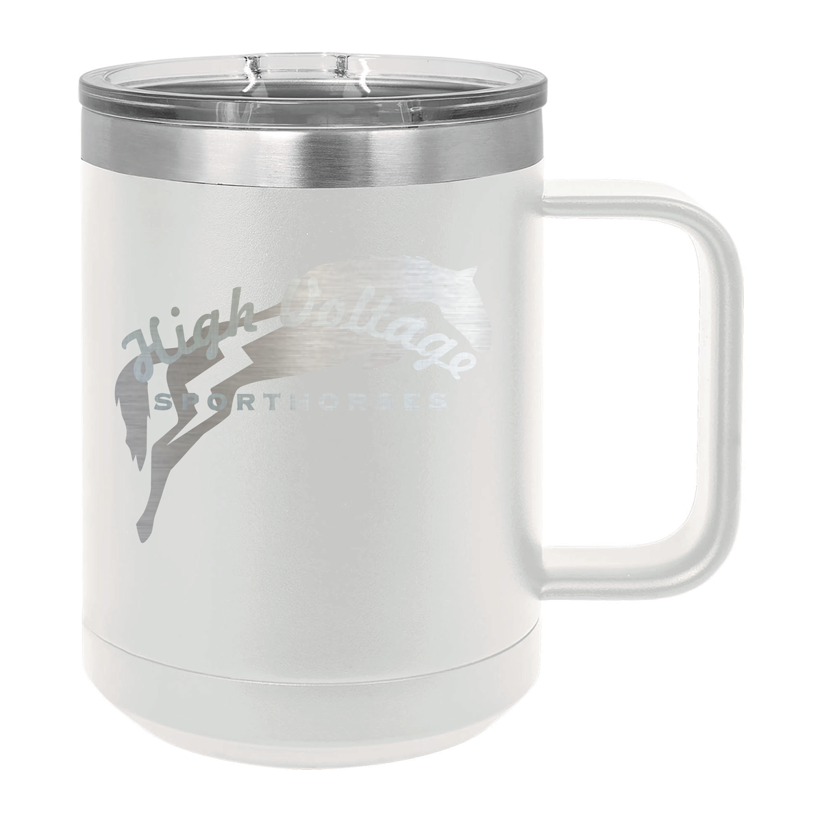 High Voltage Sporthorses Polar Camel 15oz Mug