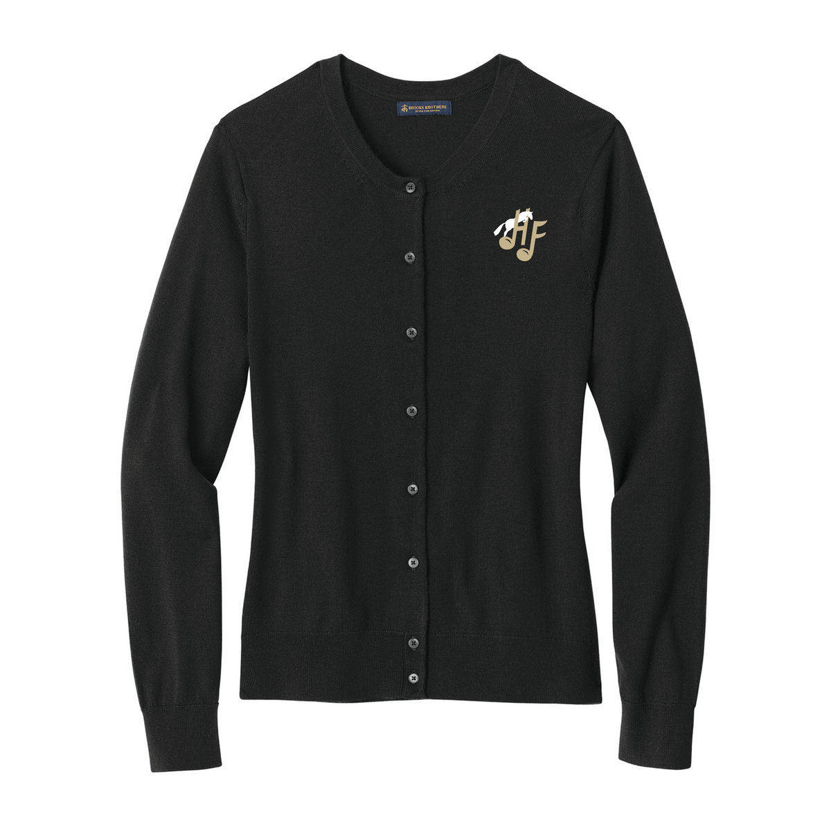 Harmony Farms Women's Brooks Brothers Washable Merino Cardigan Sweater