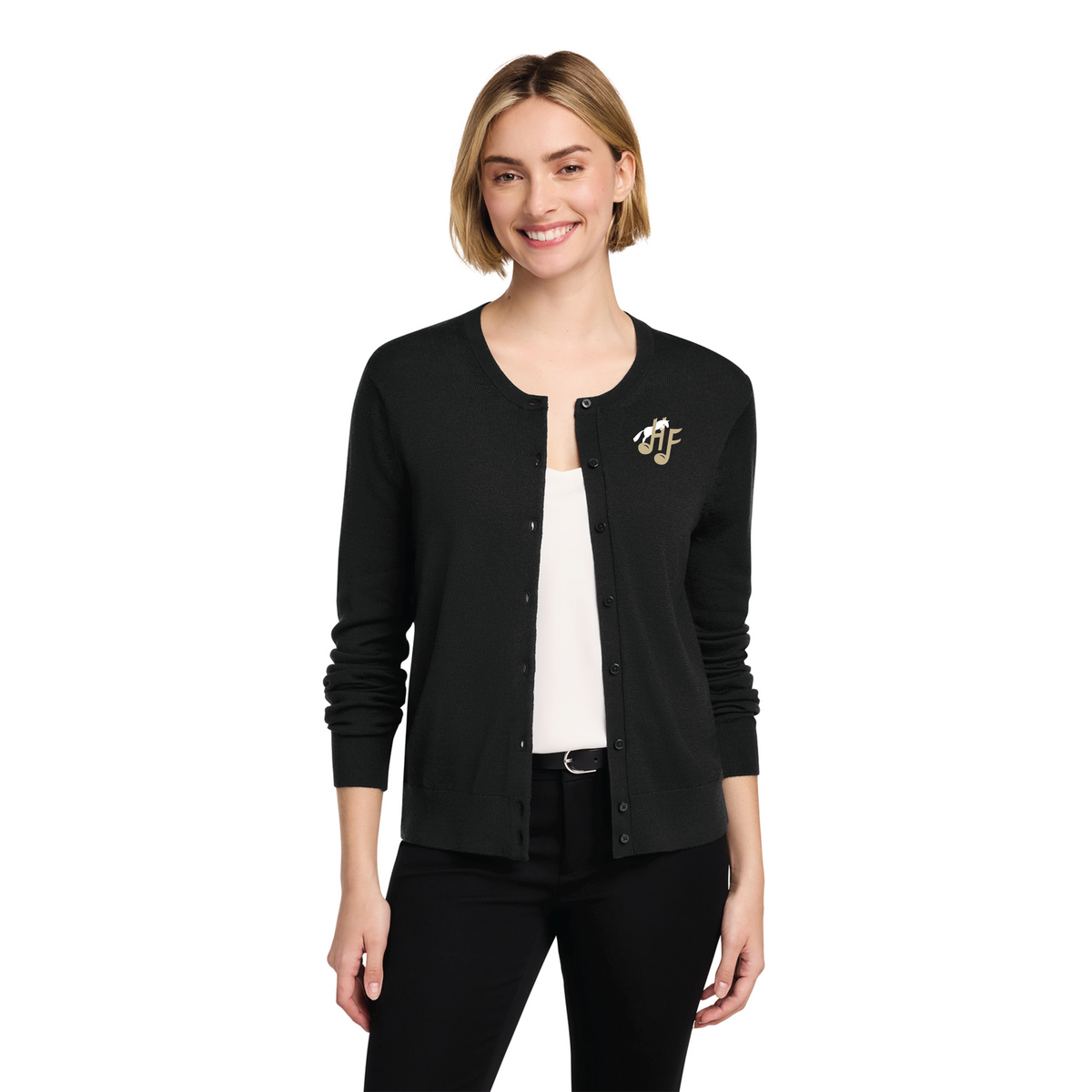 Harmony Farms Women's Brooks Brothers Washable Merino Cardigan Sweater