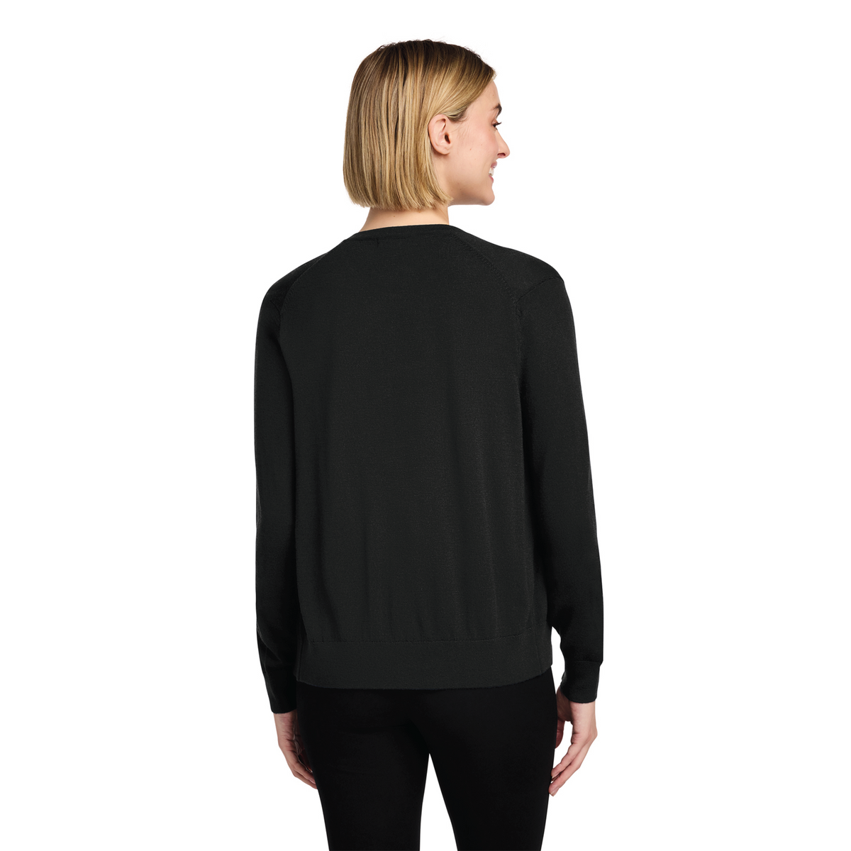 Harmony Farms Women's Brooks Brothers Washable Merino Cardigan Sweater