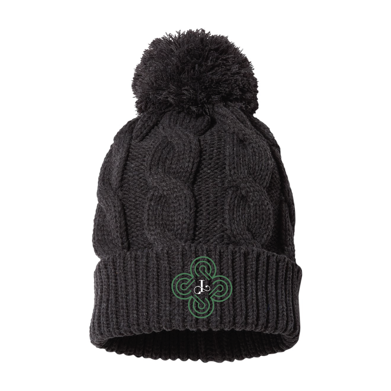 Ijula Equestrian Chunk Twist Cuffed Beanie