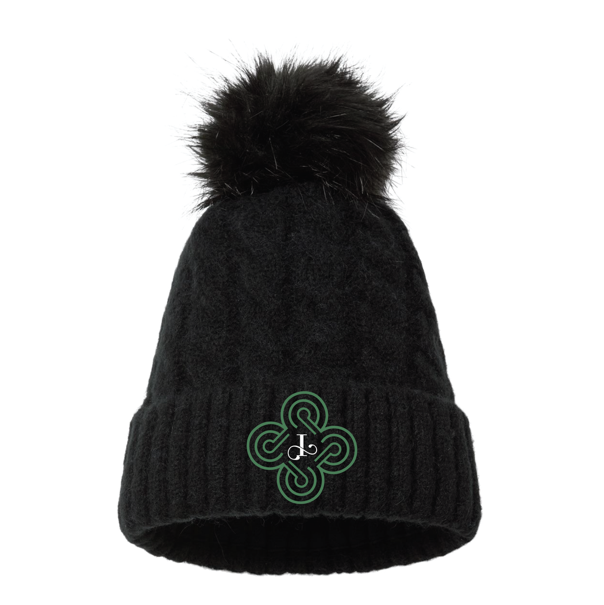 Ijula Equestrian Columbia Winter Blur II Pom Beanie