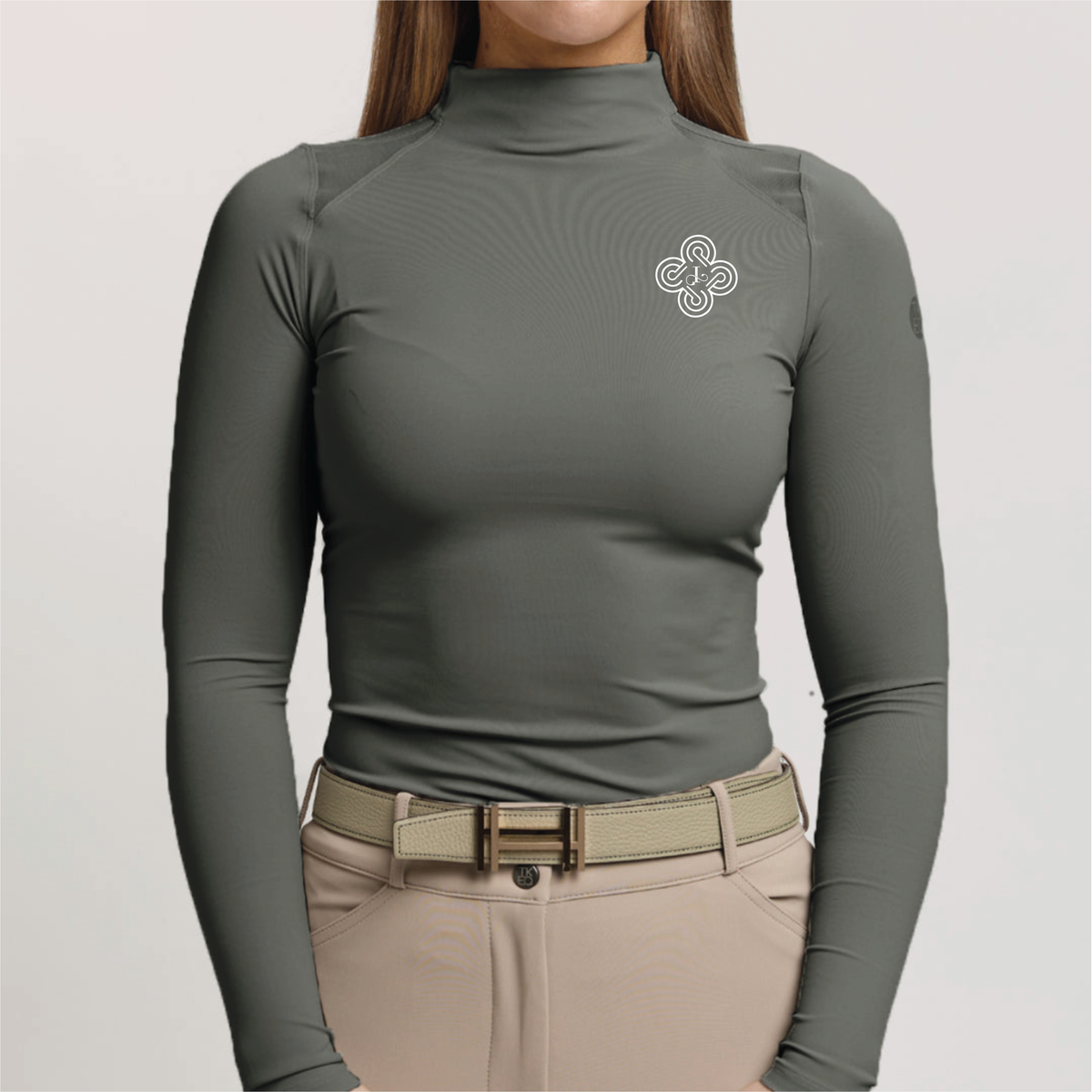 Ijula Equestrian Women's TKEQ 'Chloe' High Collar Technical Top