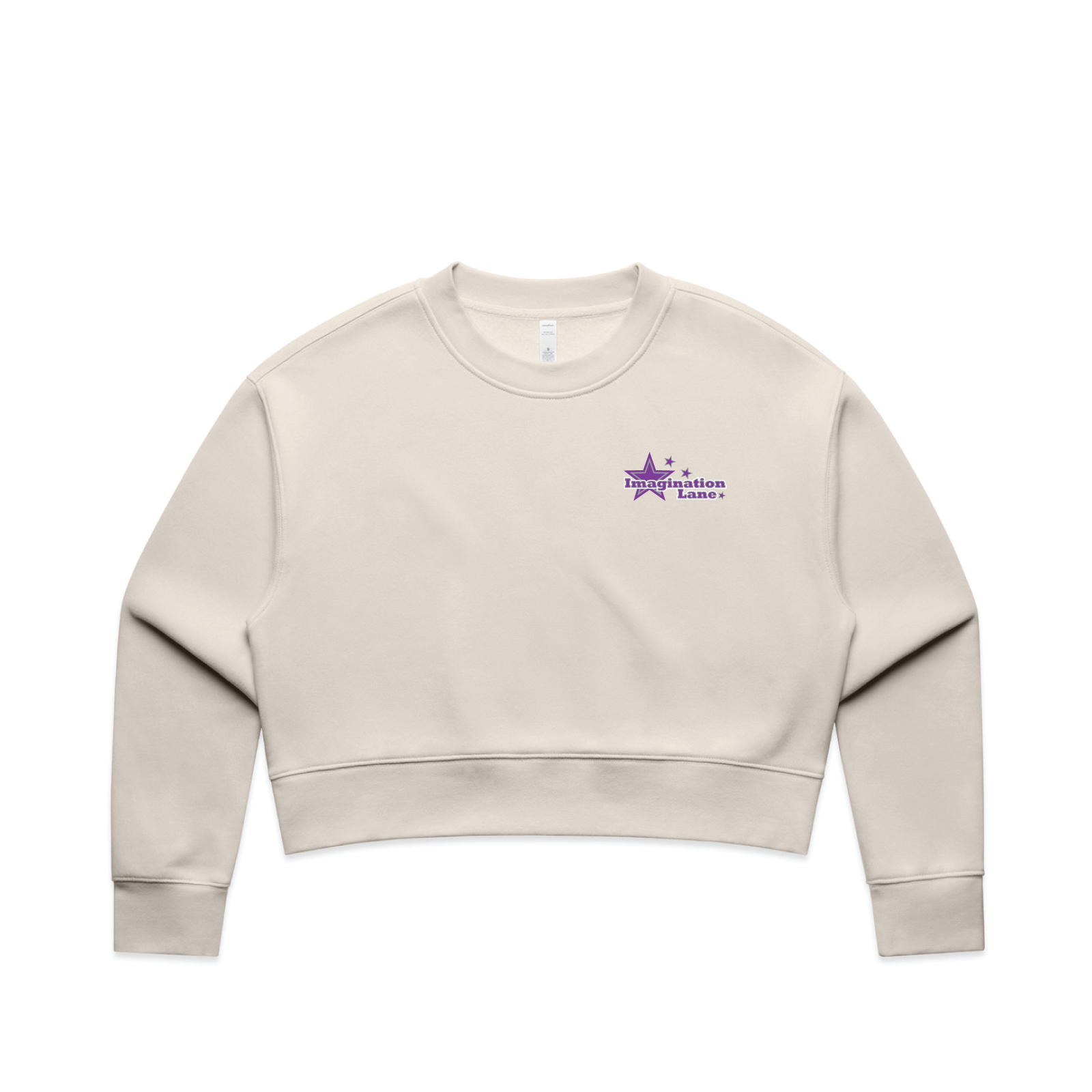 Imagination Lane Women's AScolour Relax Crop Crew