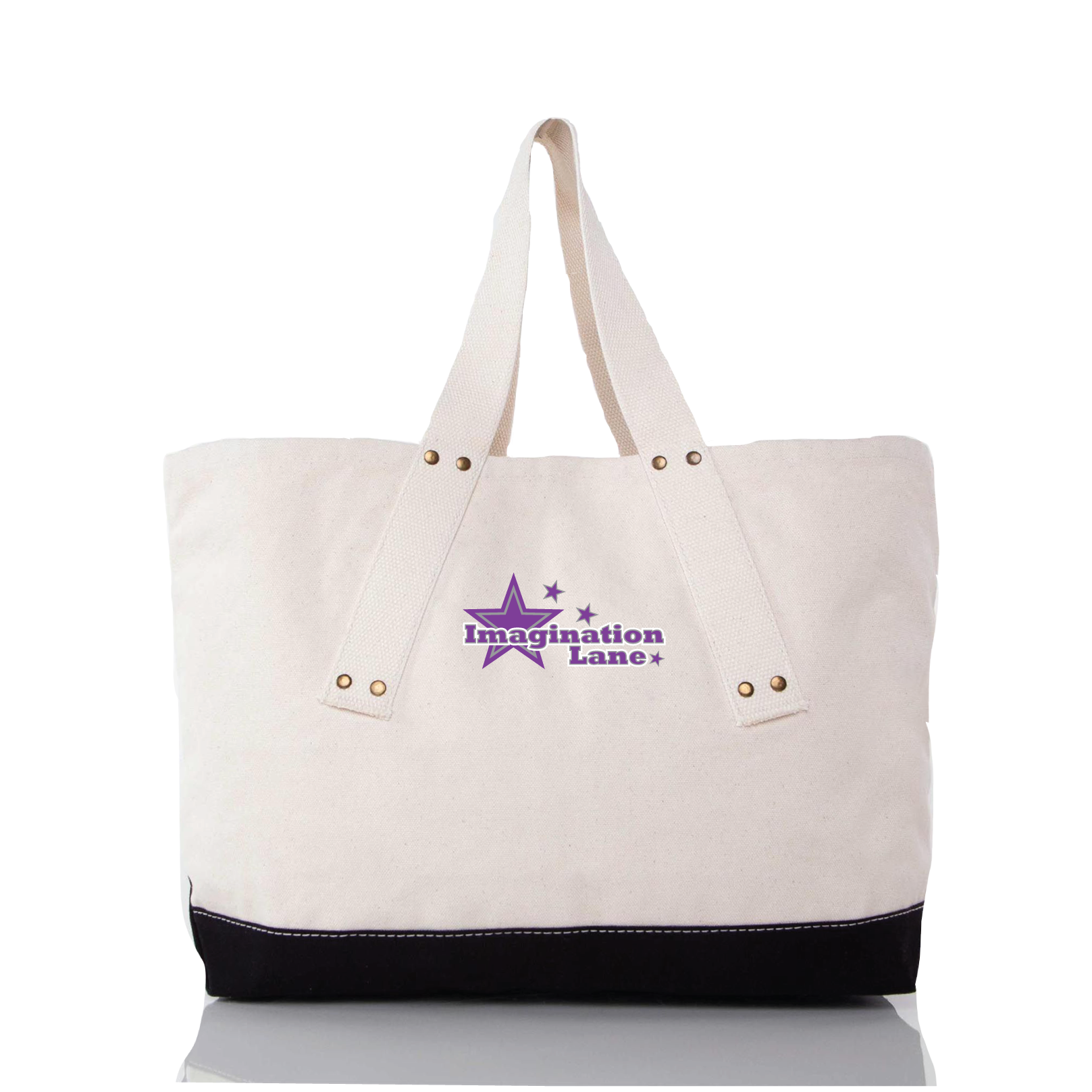 Imagination Lane CB Station Grommet Tote Bag
