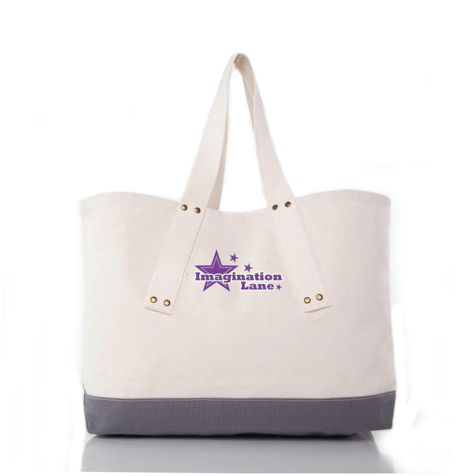 Imagination Lane CB Station Grommet Tote Bag