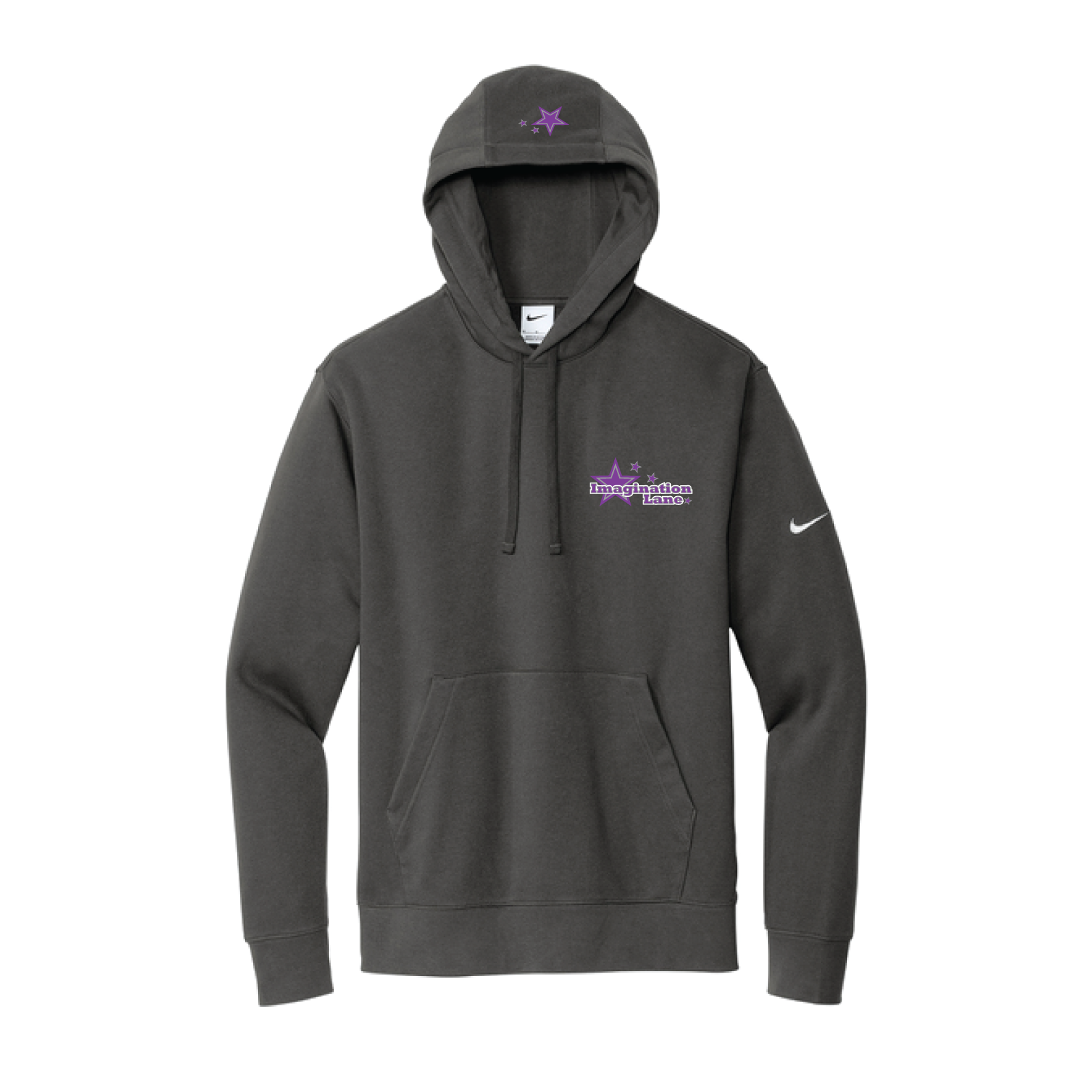 Imagination Lane Unisex Nike Club Fleece Pullover Hooded Sweatshirt