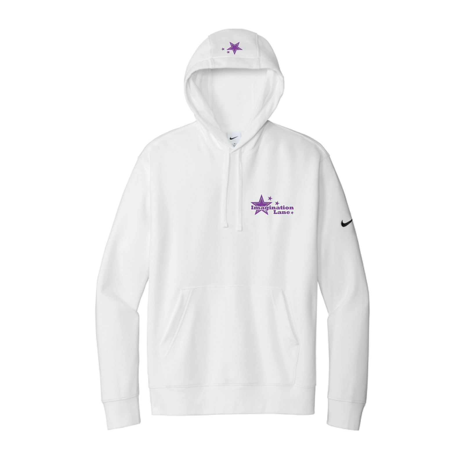 Imagination Lane Unisex Nike Club Fleece Pullover Hooded Sweatshirt