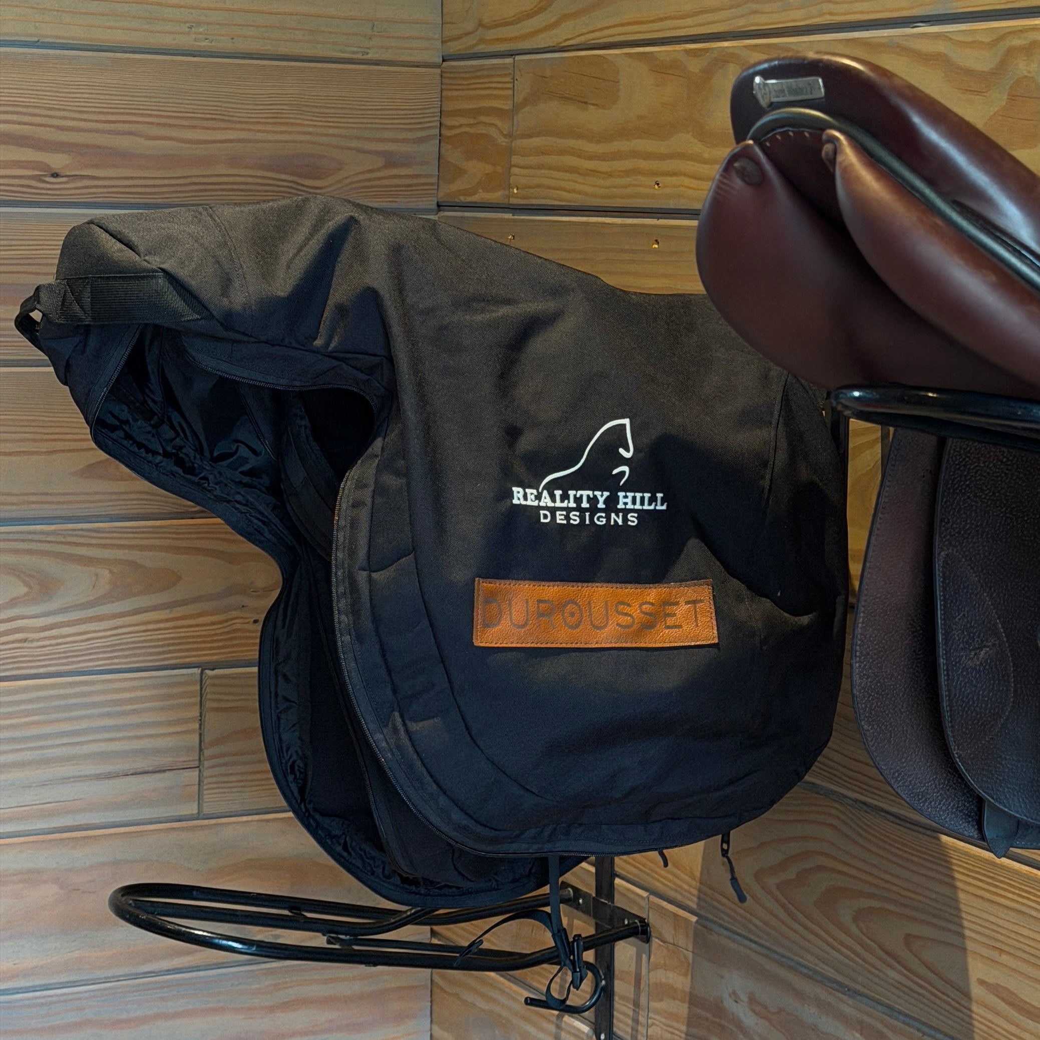 Custom Durousset Le Galop Saddle Backpack