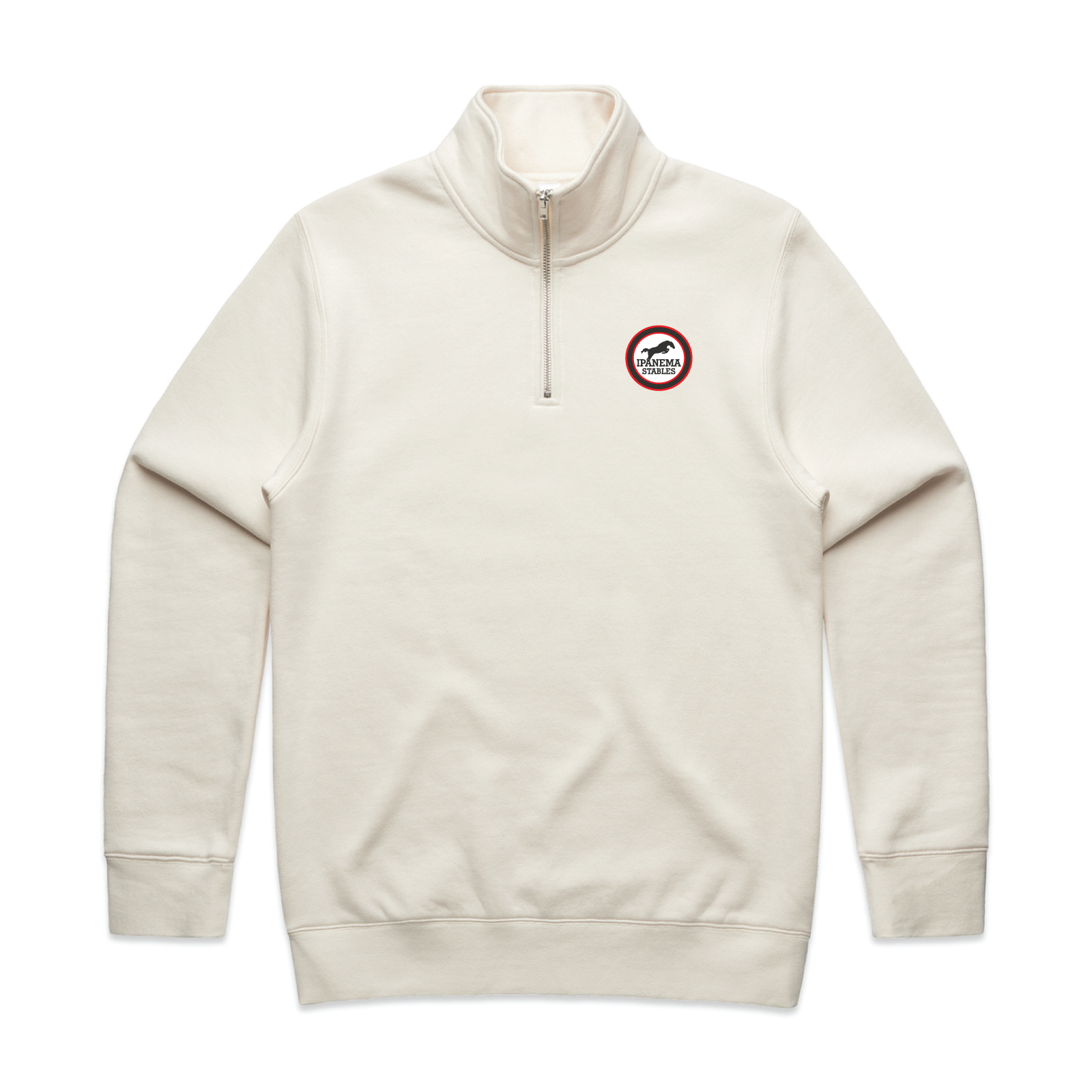 Ipanema Stables Men's AS Colour Stencil Half Zip Crew