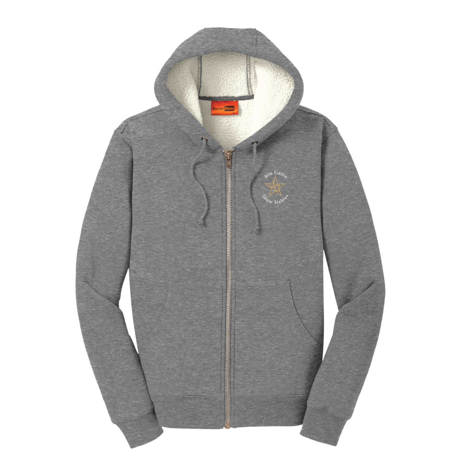 Joie Gatlin Cornerstone Unisex Heavyweight Sherpa Lined Hooded Fleece Jacket