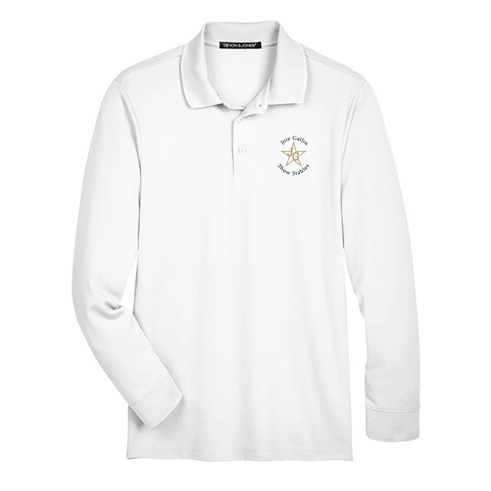 Joie Gatlin Men's Devon & Jones Long Sleeve Performance Polo