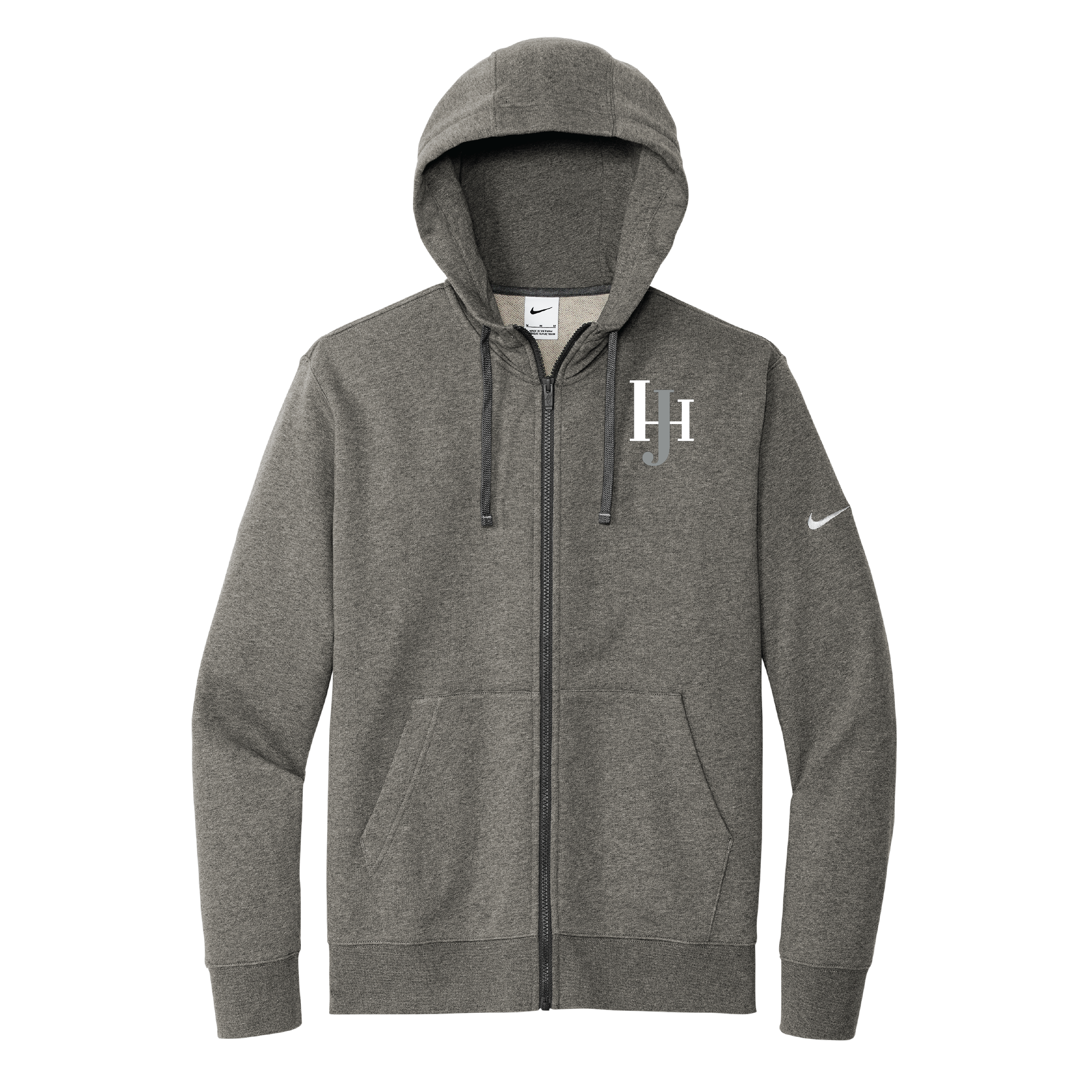 JH Sporthorses Men's Nike Club Fleece Full-Zip Hoodie