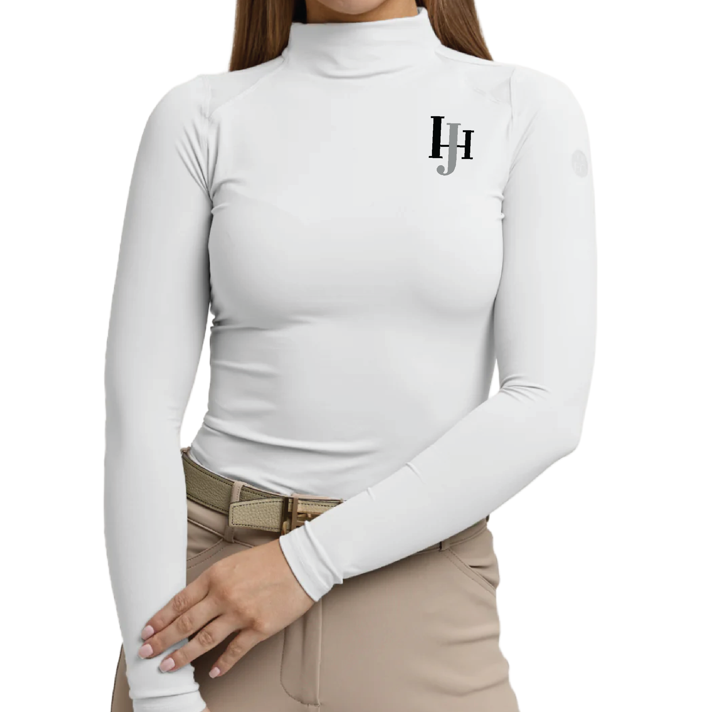 JH Sporthorses Women's TKEQ 'Chloe' High Collar Technical Top