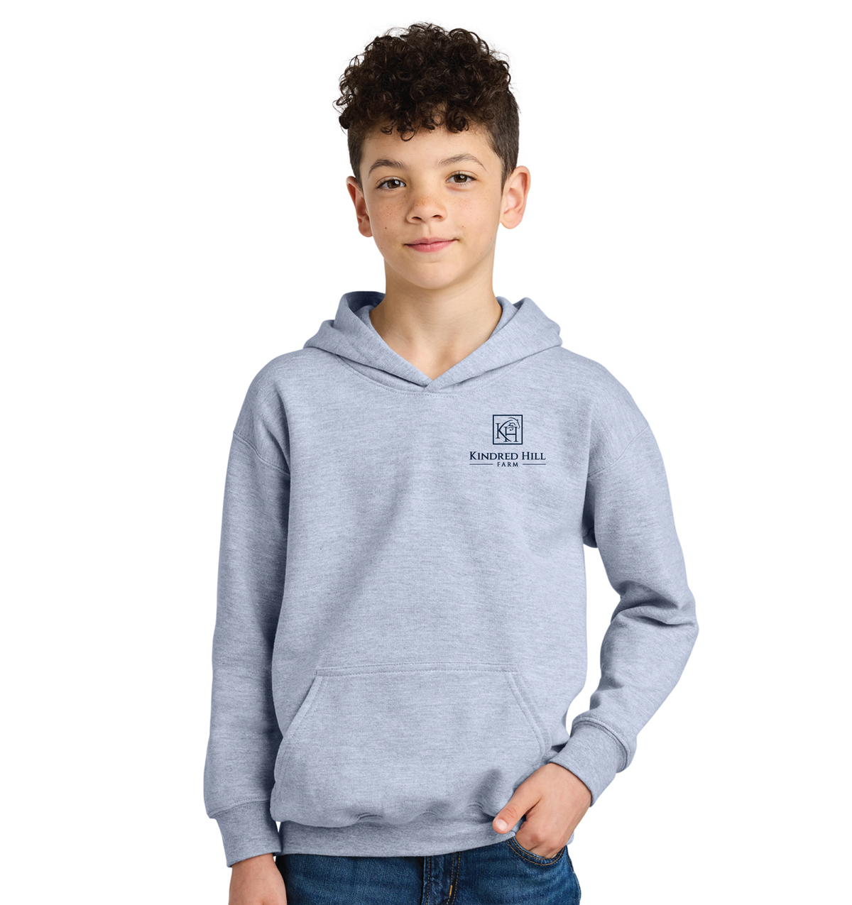Kindred Hill Farm Youth Softstyle Pullover Fleece Hoodie