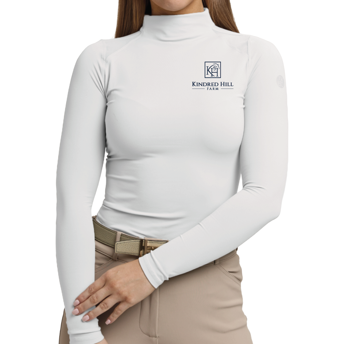 Kindred Hill Farm Women's TKEQ 'Chloe' High Collar Technical Top
