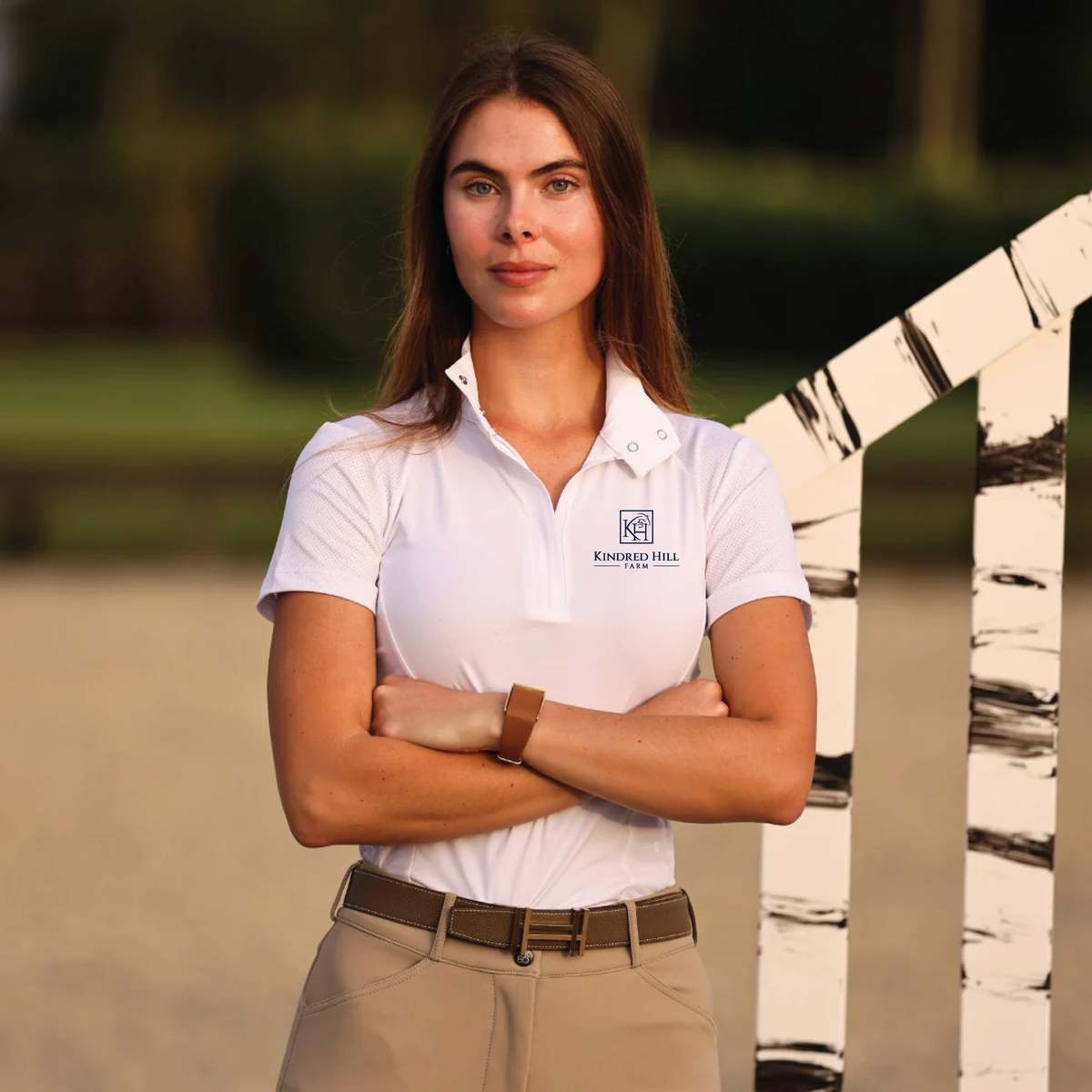 Kindred Hill Farm Women's TKEQ 'Sloan' Competition Short Sleeve