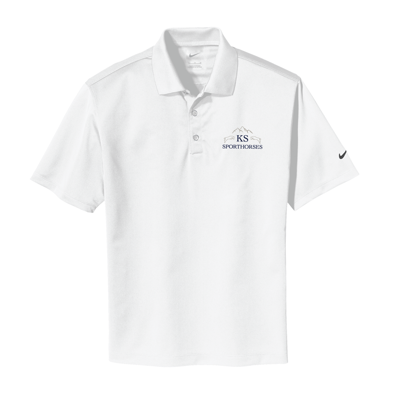 KS Sporthorses Men's Nike Tech Basic Dri-FIT Polo