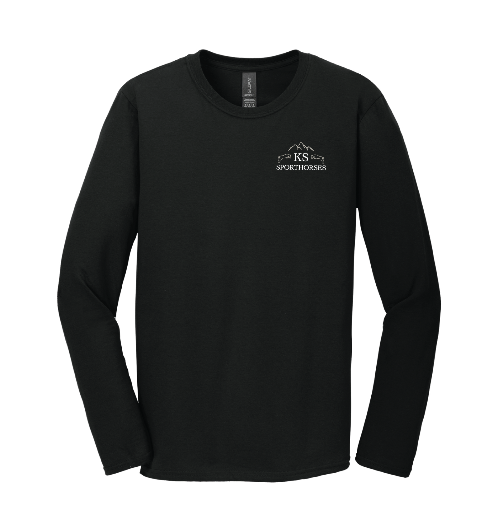 KS Sporthorses Unisex Gildan Softstyle Long Sleeve Shirt