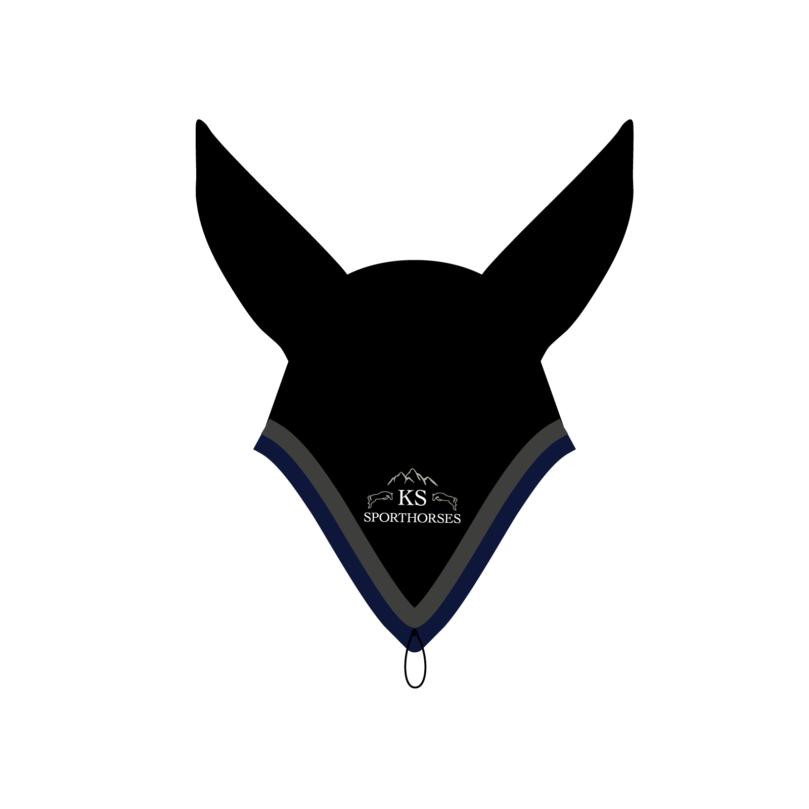 KS Sporthorses Custom Talisman Tie-Down Jumping Bonnet