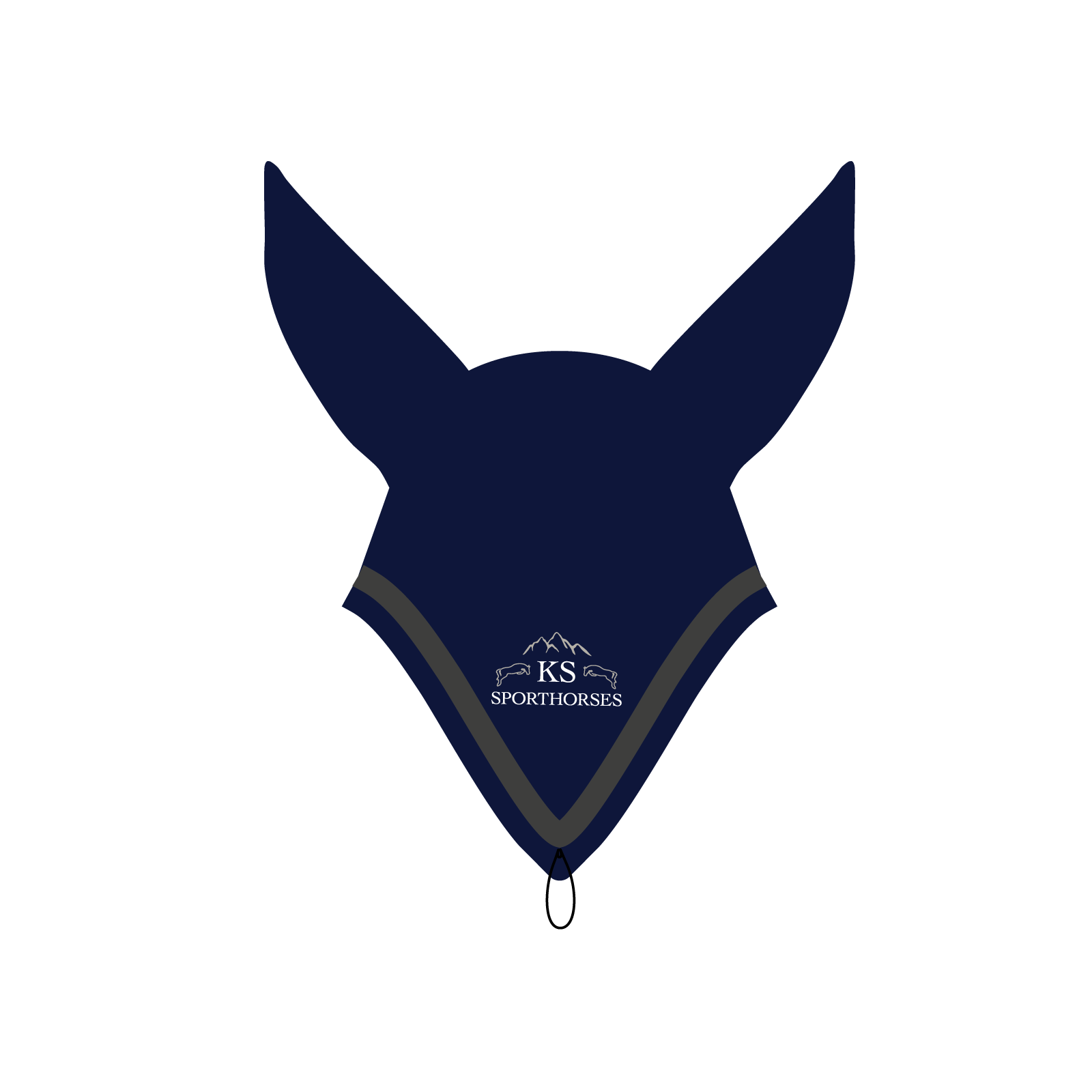 KS Sporthorses Custom Talisman Tie-Down Jumping Bonnet