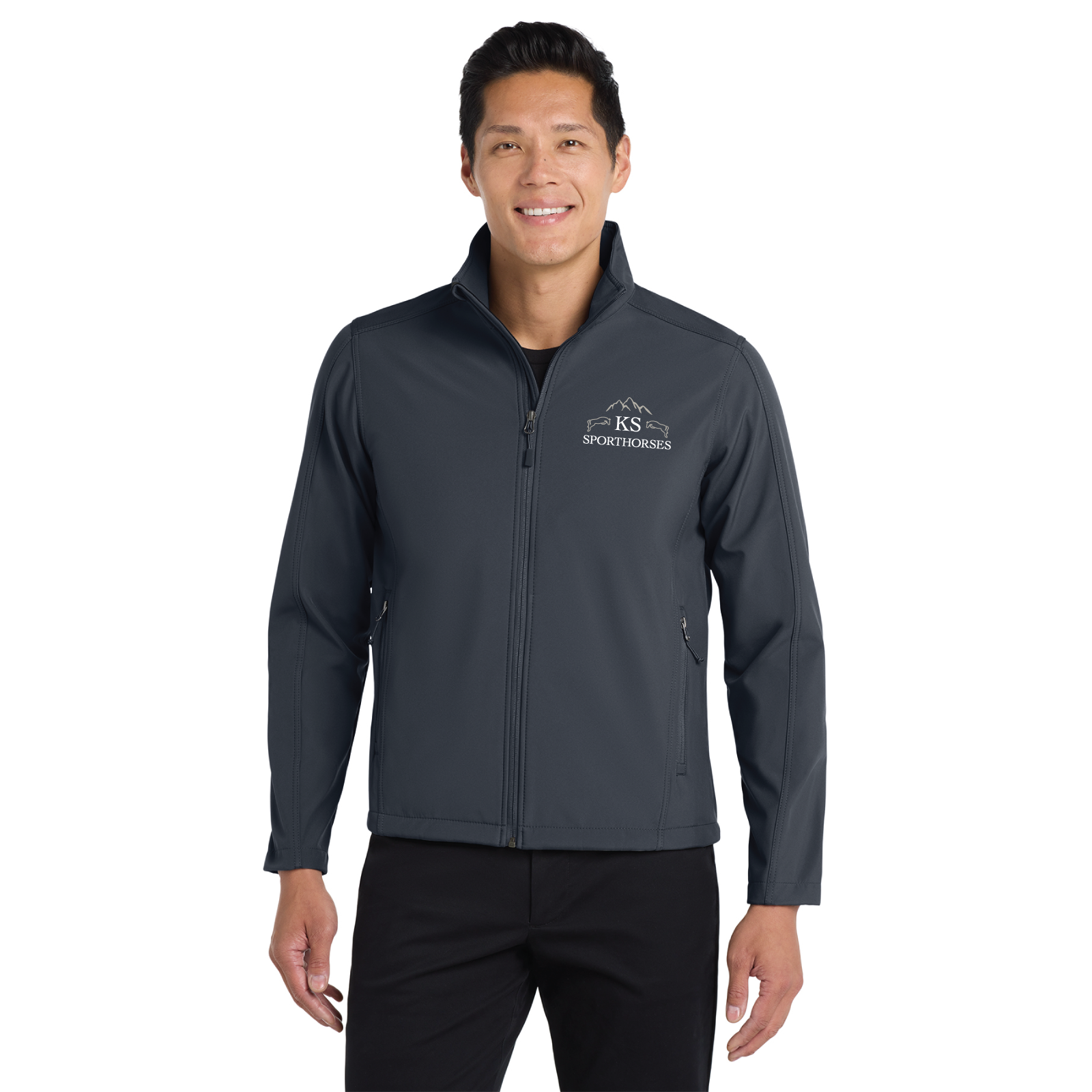 KS Sporthorses Men's Port Authority Core Soft Shell Jacket