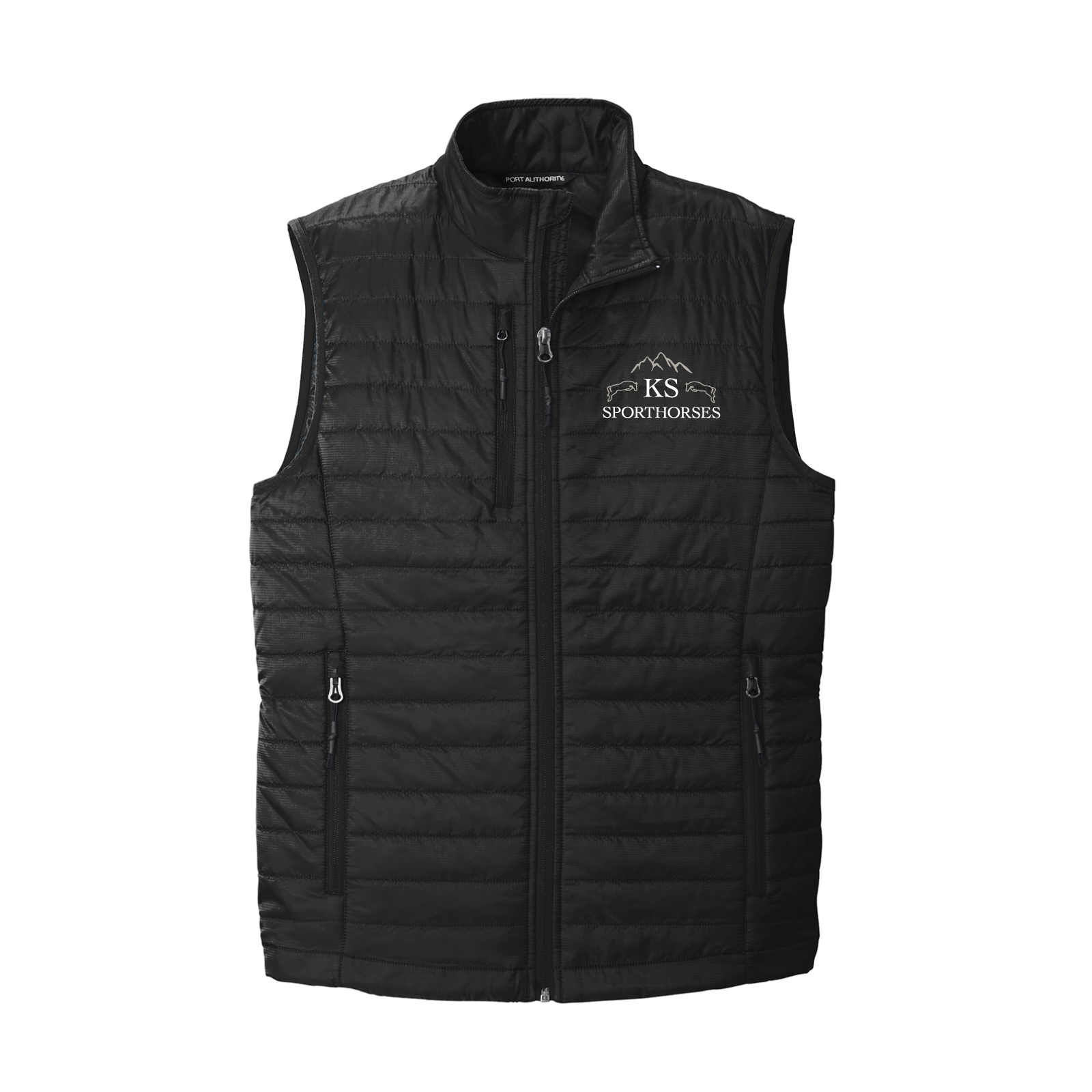 Erin Duffy Show Stables Men's Port Authority Packable Puffy Vest