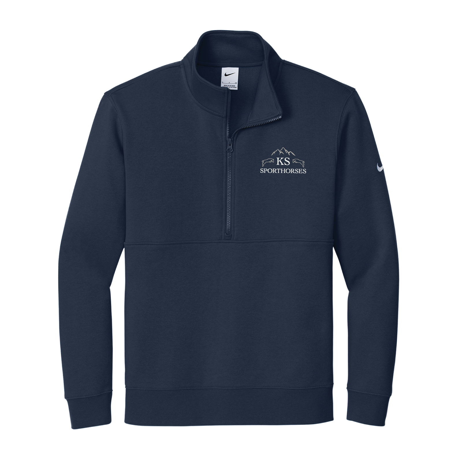 KS Sporthorses Men's Nike Club Fleece Half-Zip Pullover