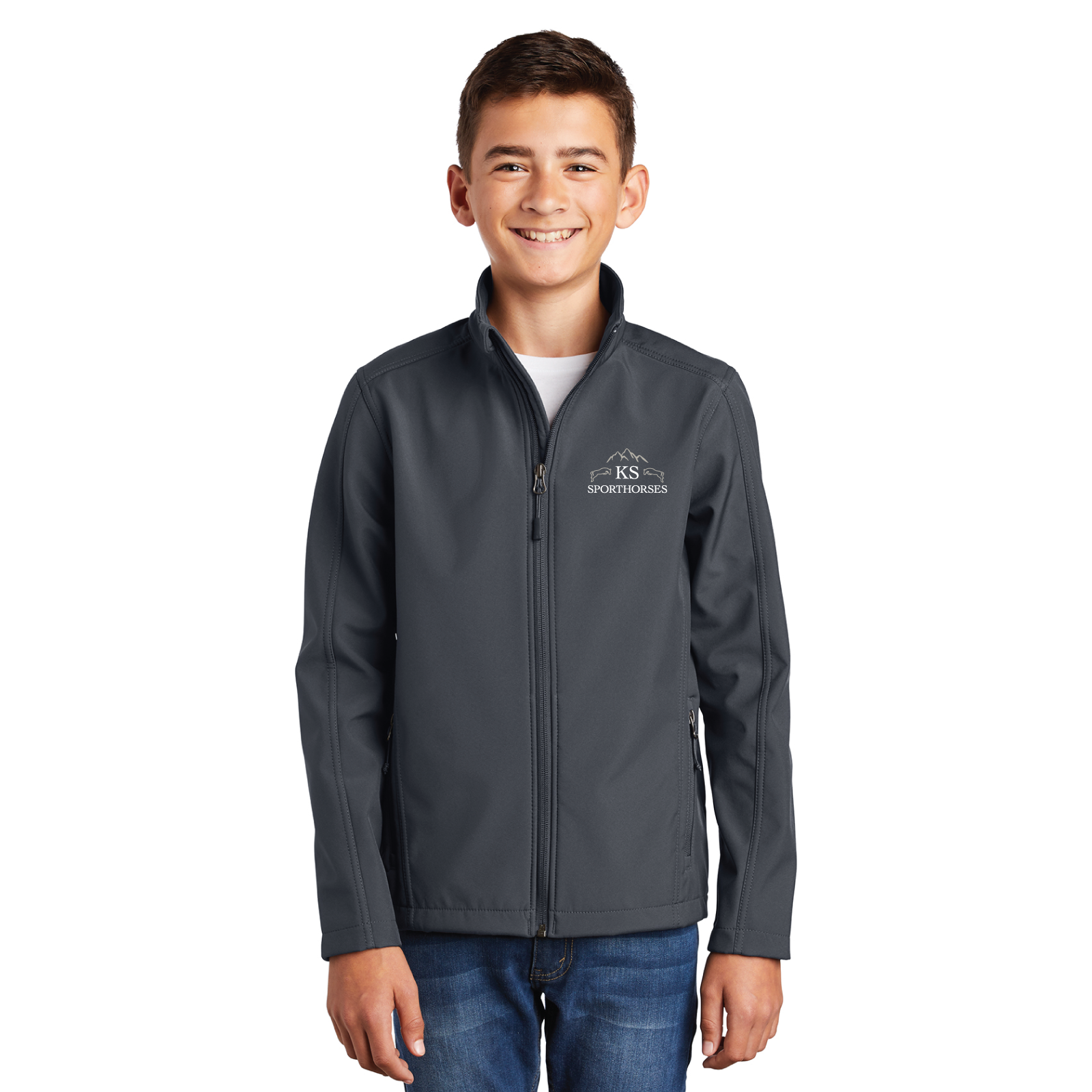 KS Sporthorses Youth Port Authority Core Soft Shell Jacket
