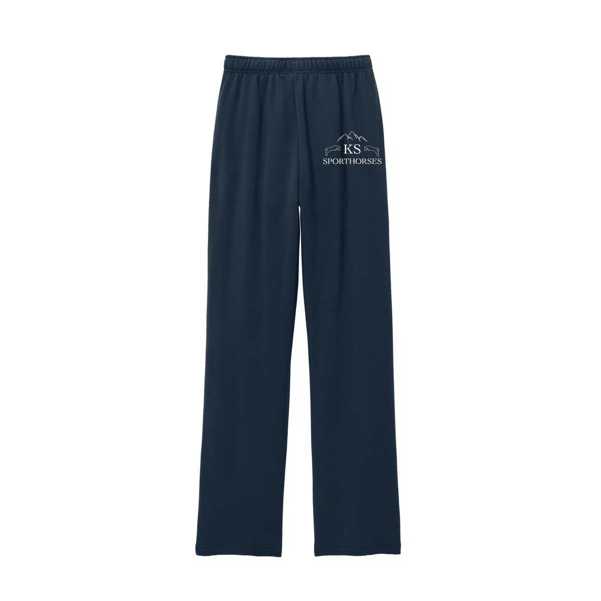 KS Sporthorses Bella + Canvas Unisex Sponge Fleece Strait Leg Sweatpant