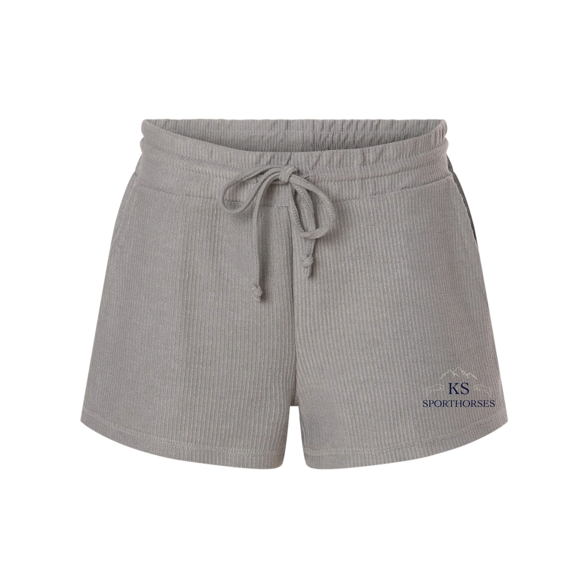KS Sporthorses Women's Boxercraft Rib Knit Corded Shorts