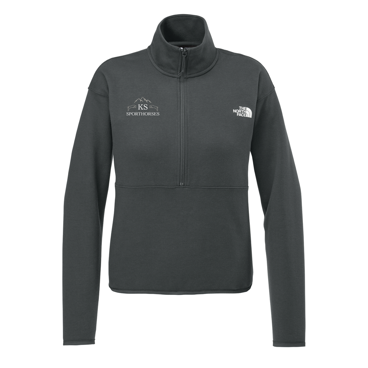 KS Sporthorses Women's The North Face Double-Knit 1/2 Zip Fleece