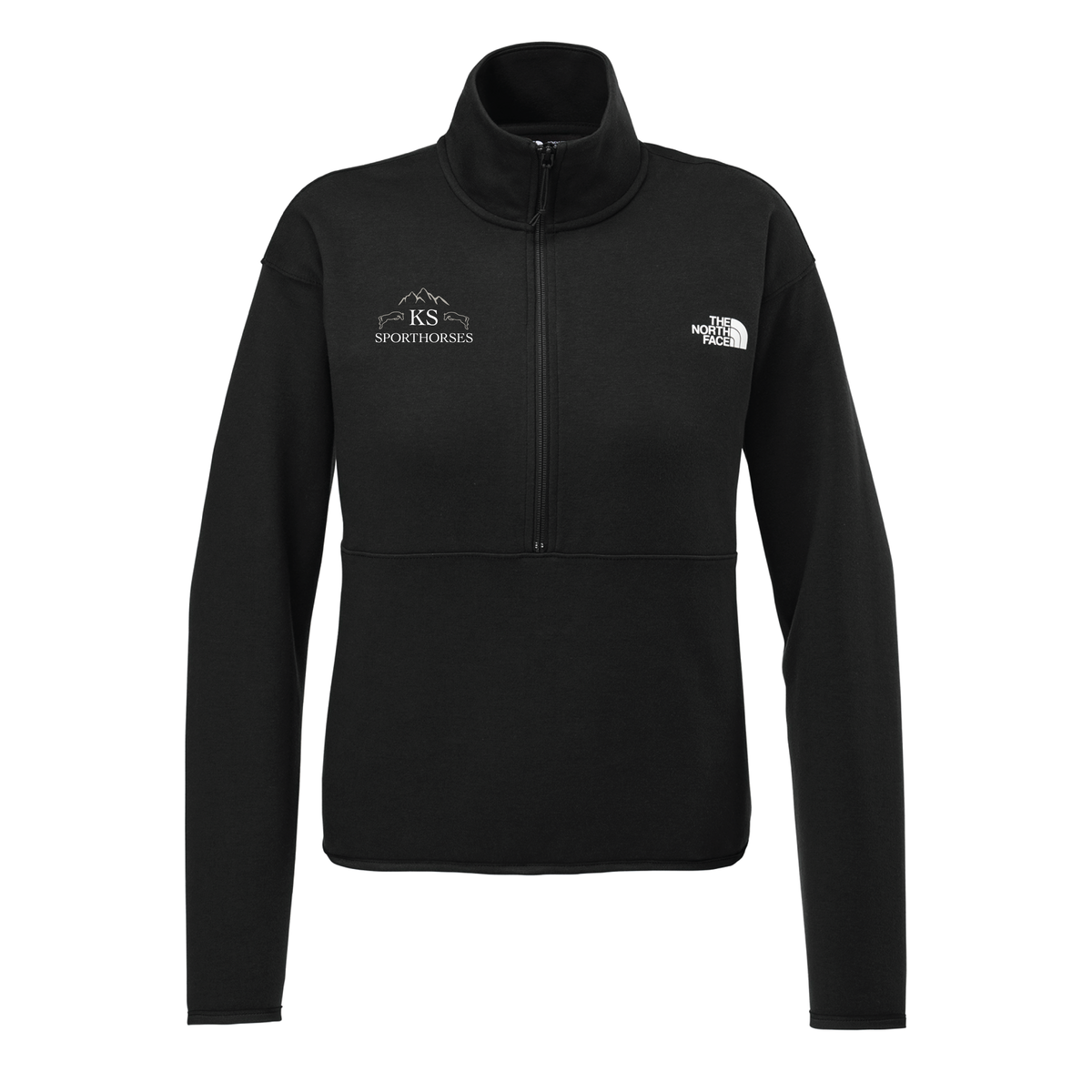 KS Sporthorses Women's The North Face Double-Knit 1/2 Zip Fleece