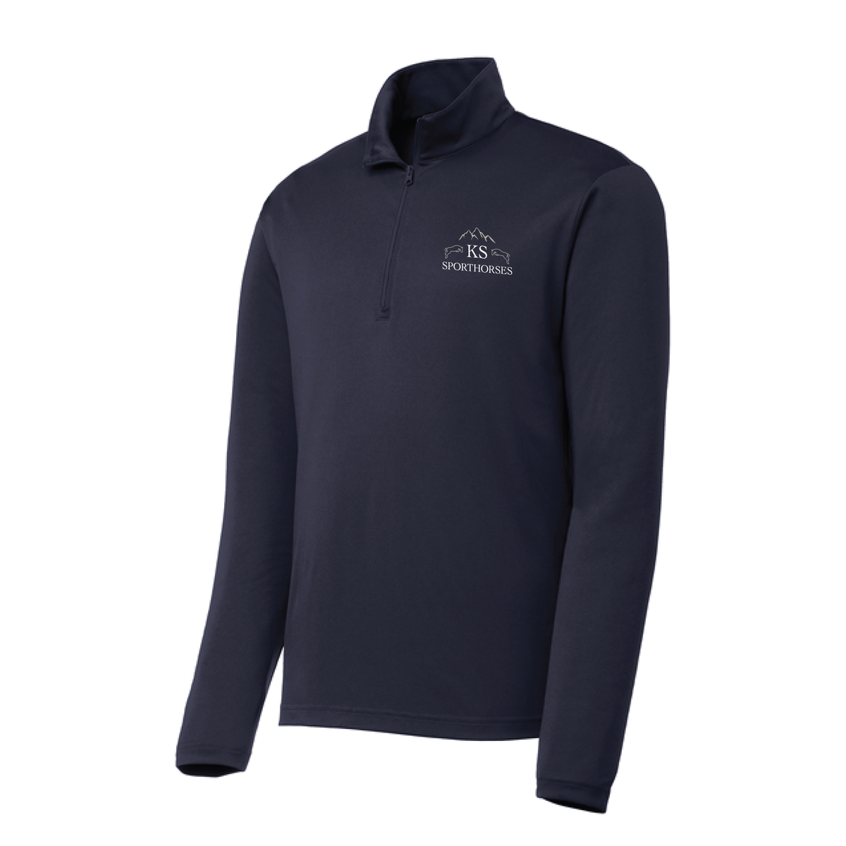 KS Sporthorses Men's Sport-Tek PosiCharge Competitor 1/4 Zip Pullover