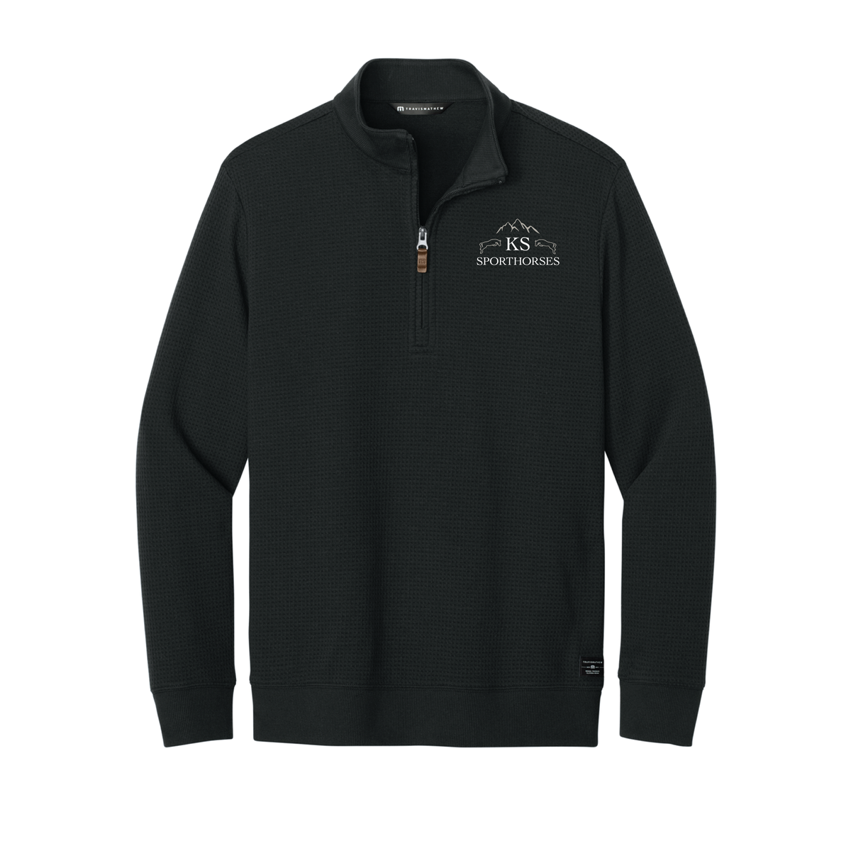 KS Sporthorses Men's TravisMathew Waffle 1/4-Zip