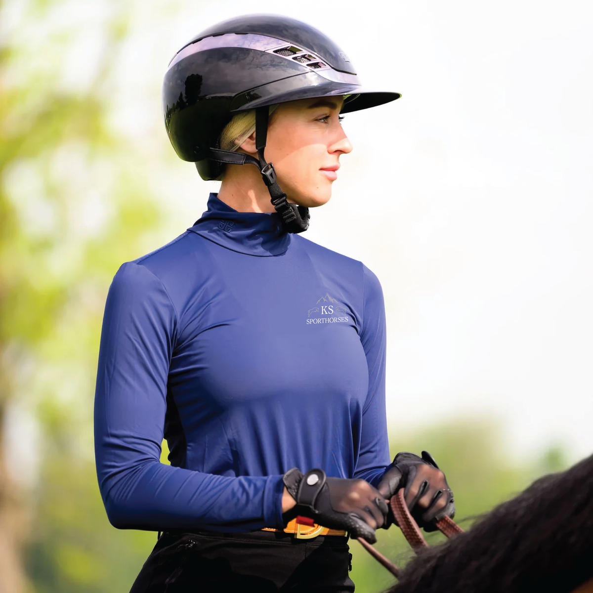 KS Sporthorses Women's Euphoric Equestrian Otto Turtleneck
