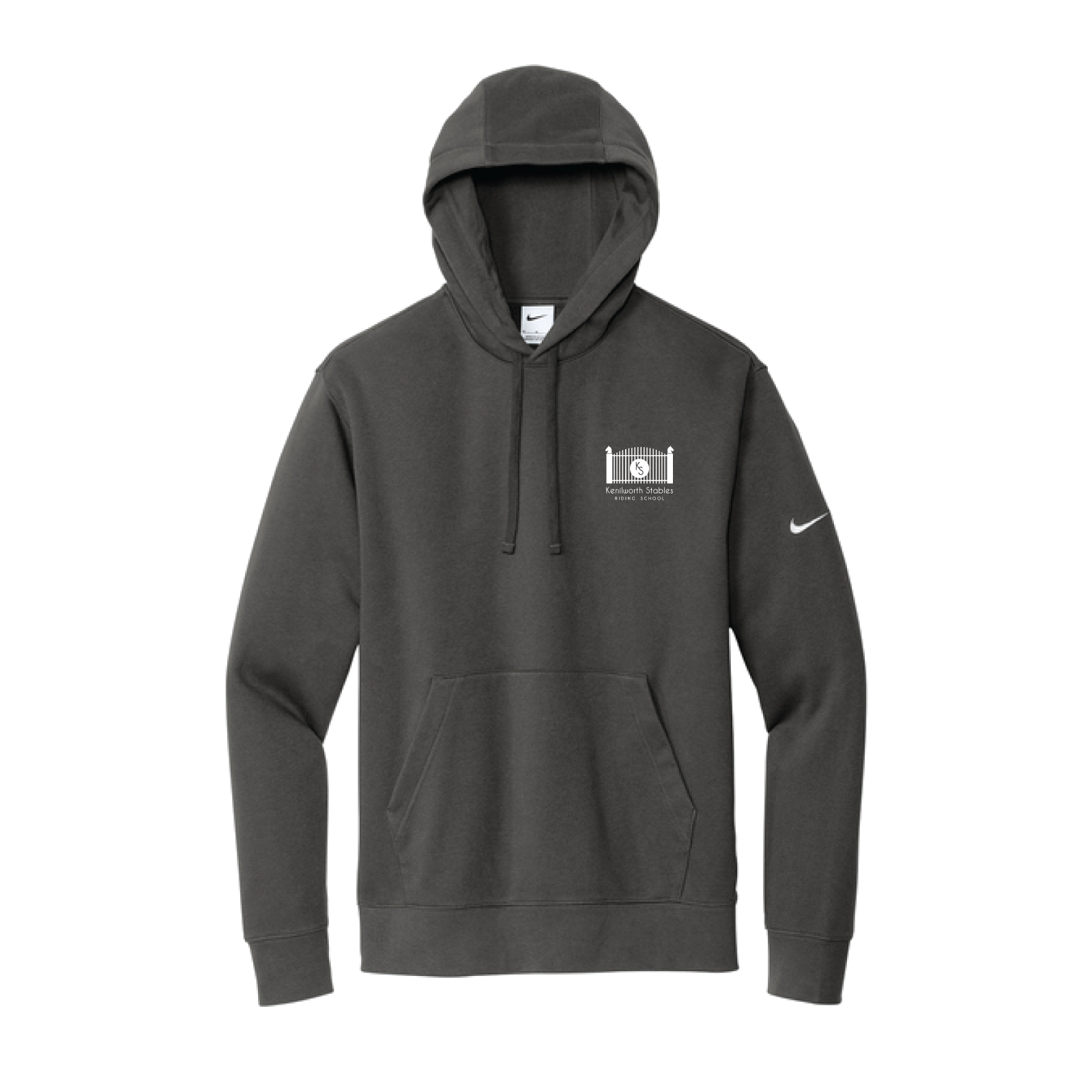 Kenilworth Riding School Men's Nike Club Fleece Sleeve Swoosh Pullover Hoodie