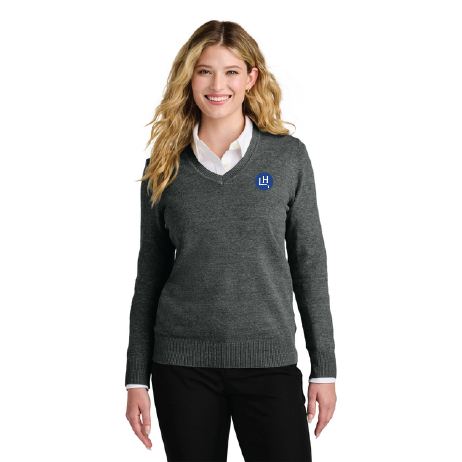 Leavitt Hill Women's Easy Care V-Neck Sweater