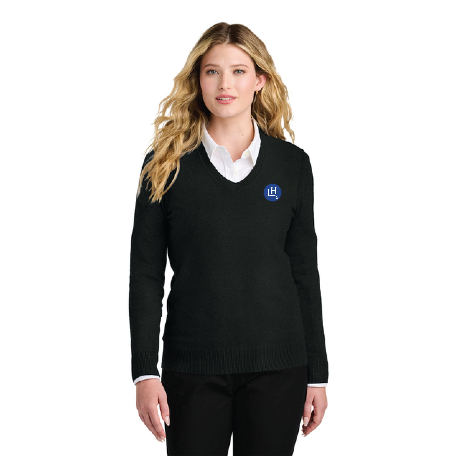 Leavitt Hill Women's Easy Care V-Neck Sweater