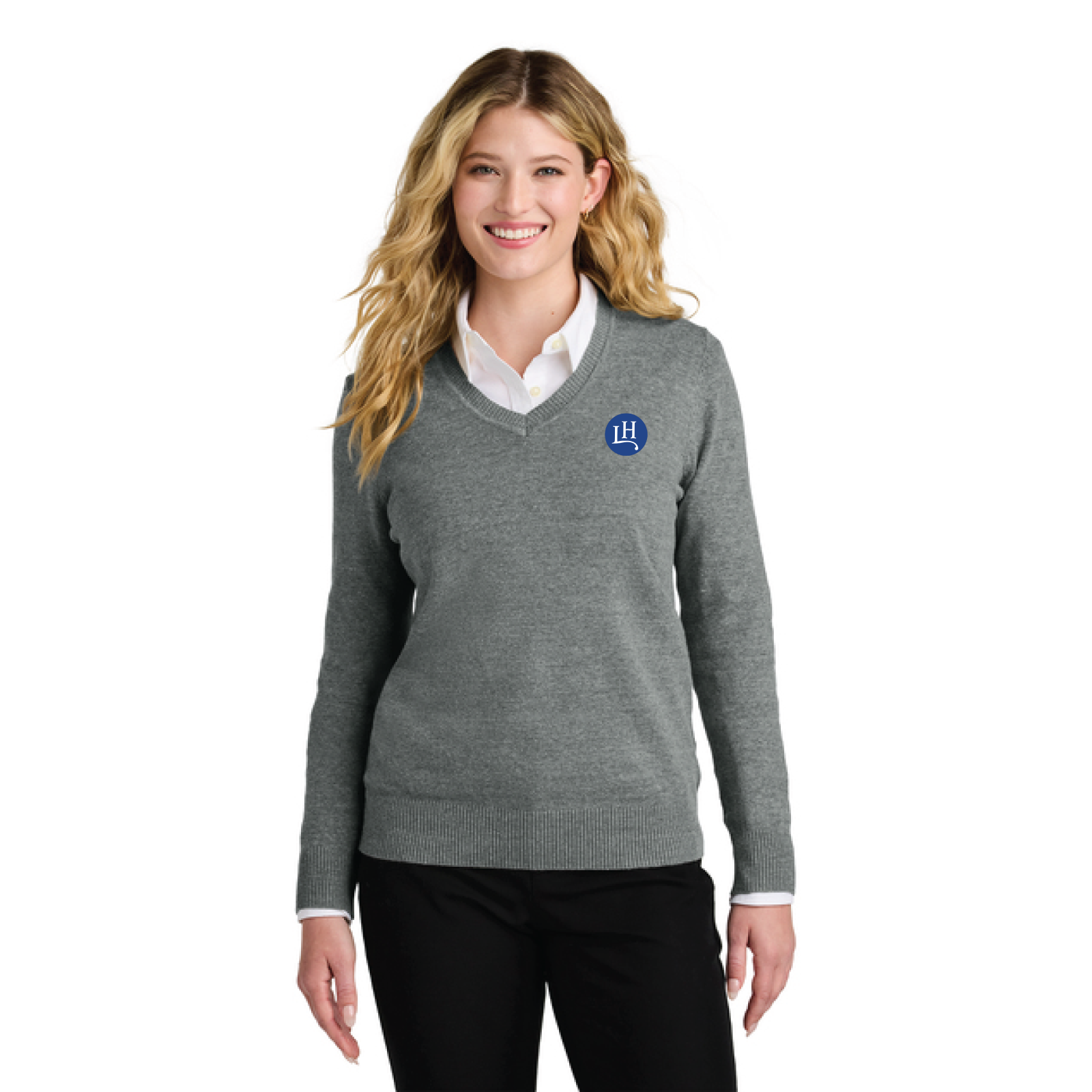 Leavitt Hill Women's Easy Care V-Neck Sweater