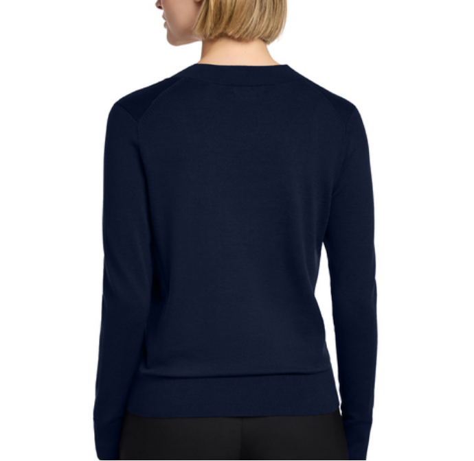 Lund Equestrian Women’s Brooks Brothers Cotton Stretch V-Neck Sweater