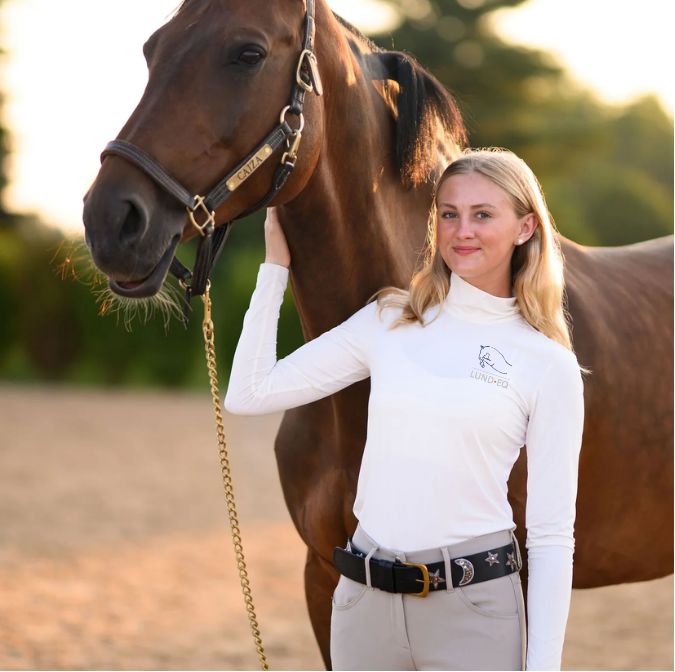 Lund Equestrian Women's Euphoric Equestrian Otto Turtleneck