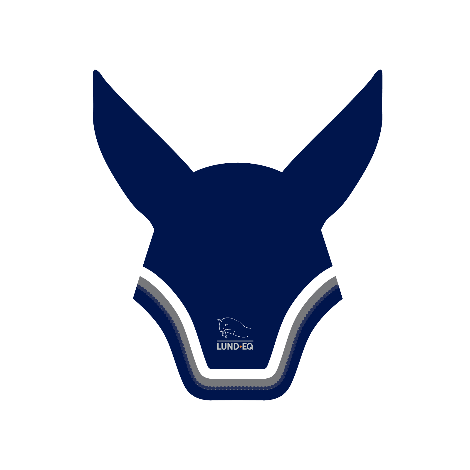 Lund Equestrian Talisman Square Front Bonnet w/ Rhinestones