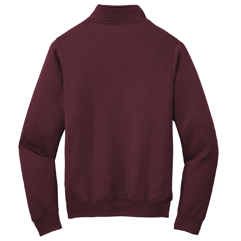 Unisex Port & Company Core Fleece 1/4 Zip Pullover Sweatshirt